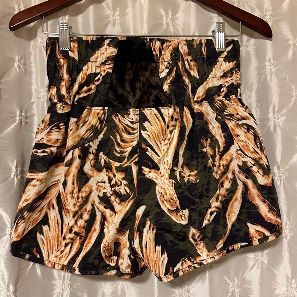 FP Movement x Free People The Way Home Athletic Shorts Brown Black Combo - Picture 3 of 11